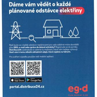 Informace o zákaznickém portálu E.GD